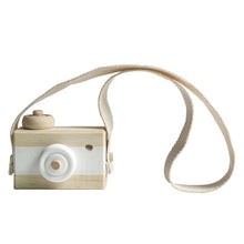 Load image into Gallery viewer, 2019 Cute Nordic Hanging Wooden Camera Toys Kids Toys Gift 9.5X6X3cm Room Decor Furnishing Articles Christmas Gift  Wooden Toy