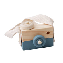 Load image into Gallery viewer, 2019 Cute Nordic Hanging Wooden Camera Toys Kids Toys Gift 9.5X6X3cm Room Decor Furnishing Articles Christmas Gift  Wooden Toy