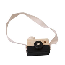Load image into Gallery viewer, 2019 Cute Nordic Hanging Wooden Camera Toys Kids Toys Gift 9.5X6X3cm Room Decor Furnishing Articles Christmas Gift  Wooden Toy